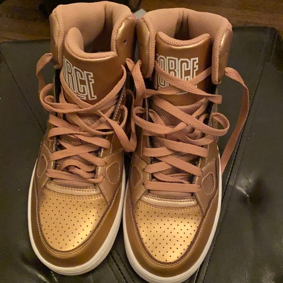 Nike Son of Force Metallic Bronze Sneakers - Picture 1 of 7